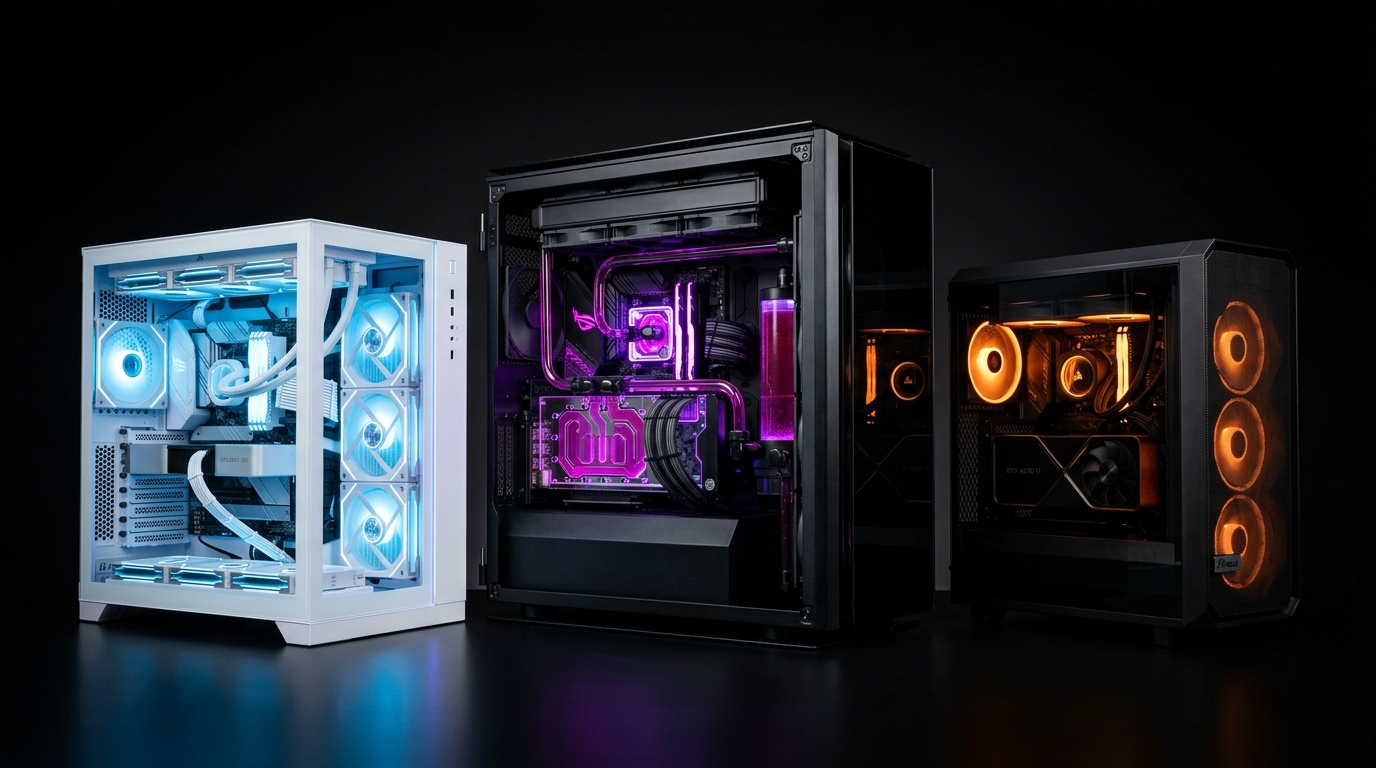 Custom Gaming PC Builds Lineup S3 TECH Nepal