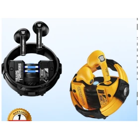 Transformers TF-T23 Cyberpunk Metallic TWS Gaming Earbuds