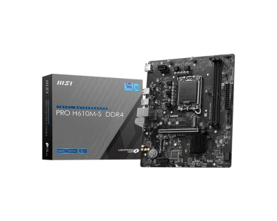 MSI PRO H610M-S Wi-Fi DDR4 Motherboard