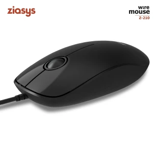 Ziasys Z-210 Wired Silent Mouse