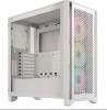 Corsair iCUE 4000D RGB Airflow Tempered Glass Mid-Tower ATX Gaming Case - White (CC-9011241-WW)