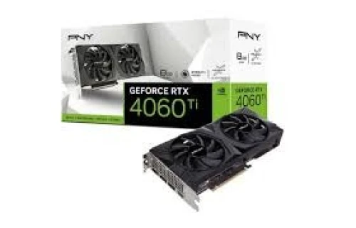 PNY GeForce RTX 4060 Ti 8GB DF VGA Card (Dual‑Fan Edition)