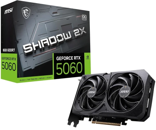 MSI GeForce RTX 5060 8G Shadow 2X OC (8GB GDDR7)