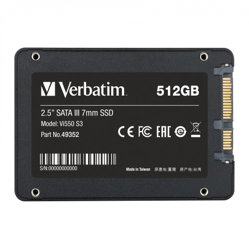 Verbatim Vi550 S3 SSD 512GB