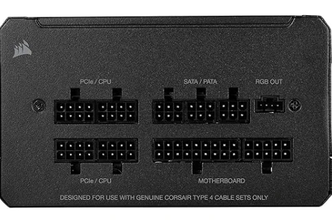 Corsair CX Series™ CX750F RGB — 750 Watt 80 Plus® Bronze Fully Modular RGB PSU