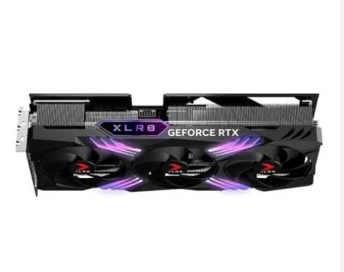 PNY GeForce RTX 4070 Ti SUPER 16GB TF RGB OC VGA Card - Overclocked Triple‑Fan RGB Edition