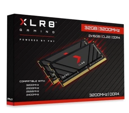 PNY XLR8 8GB DDR4 3200MHz Laptop RAM