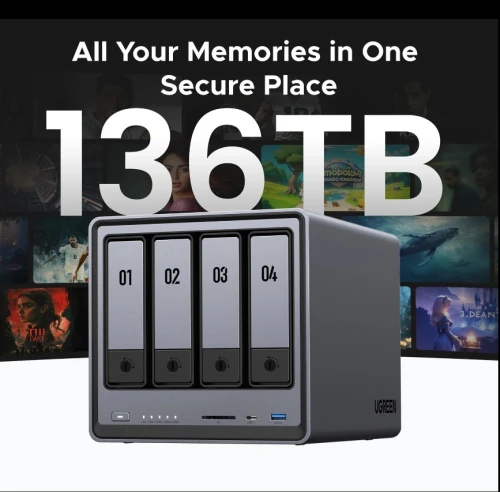 UGREEN NASync DXP4800 Plus 4‑Bay NAS Storage System