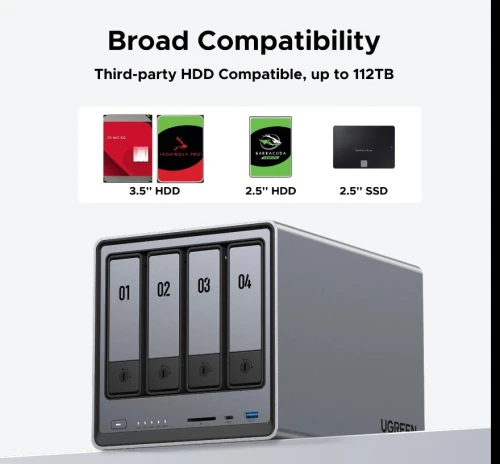 UGREEN NASync DXP4800 Plus 4‑Bay NAS Storage System
