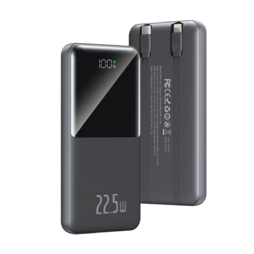 TRUSMI PD 22.5W Digital Fast Charging Power Bank 20000mAh – Black