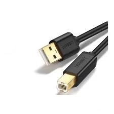 UGREEN USB 2.0 Type-A Male to Type-B Male Printer Cable 5m – Gold-Plated (US135 / 10352)