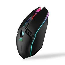 Ant Esports GM50 USB Optical Gaming Wired Mouse I 3600 DPI I Multicolour LED Lights I Ergonomic Design I Braided Cable